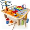 HERSITY Tavolo Attivita Bambini, Giochi Bimba 1 Anno con Luci e Suoni,  Centro Attivita Giocattoli Gioco Interattivo Bambini Regalo per Neonato 18+  Mesi : : Giochi e giocattoli