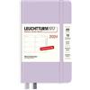 LEUCHTTURM1917 367625 - Agenda settimanale tascabile (A6) 2024, con quaderno extra per indirizzi e anniversari, 12 mesi, colore: Lilla