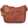 STILORD 'Nia' Borsa a Tracolla Donna in Pelle Piccola Borsa a Mano Signora Vintage Borsa a Spalla Crossbody Borsetta Borsa da Sera Borsa in Vera Cuoio, Colore:colorado - marrone