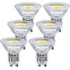 PRCNL Lampadine LED GU10 3,5W Luce Bianco Neutro 4000K, Equivalenti a 50W, Pacco da 6, AC 230V 385 lumen, Non-Dimmerabile Nessun Sfarfallio PAR16, Lampadine a Energetico, Angolo del fascio 360°