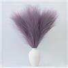 NOLACE Pampas Decorative 30 Pezzi Piume Decorative 55CM Fiori Secchi Decorativi Piume Decorative Lunghe Pampas Fiori Secchi Pampas Alte Per Matrimonio, Soggiorno, Arredamento Boho-Nere (Viola)