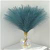 NOLACE Pampas Decorative 30 Pezzi Piume Decorative 55CM Fiori Secchi Decorativi Piume Decorative Lunghe Pampas Fiori Secchi Pampas Alte Per Matrimonio, Soggiorno, Arredamento Boho-Nere (Blu)