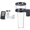 BRESSER 7002531 Anemometro Professionale 3 in 1 con Terminale Collegato Tramite Segnale Radio & TFA 47.1001 Pluviometro Multicolore