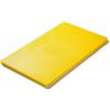 Forgast Tagliere da Cucina Professionale Plastica GN 1/1, Dimensioni 53x32,5 cm, Tagliere Anticisvolo HACCP, per Pollame, Carne Cruda, Facile da Pulire, Polietilene, Giallo