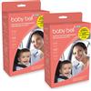 STEEL MATE Baby Bell DUO PLUS Set 2 dispositivi anti abbandono Baby Bell PLUS, per 2 auto o accoppiati in una. Universale 100% auto e seggiolini. Funziona anche senza smartphone