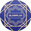 SLOWPLAY Nash, fiches da Poker in Ceramica di Grado Casinò, 10 Grammi, per Texas Hold'em, Chip Professionali da 39 mm, Confezione da 50 (Blu)