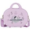 Disney Minnie Happiness Borsa da toilette adattabile con tracolla viola 29x21x15 cm ABS rigido 9,14 l 2,52 kg