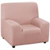 Martina Home Emilia Copridivano elastizzato 1 posto 70 a 110 cm larghezza colore Salmone
