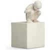 HAK Kähler Kähler The Curious H12,5 cm Personaggi scultura non smaltati, bianco