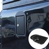 DIYUCAR Tappo per serbatoio carburante auto, coperchio serbatoio carburante con chiusura a gas, per Land Rover Defender 90 110 130 2004-2019, in lega di alluminio, accessori esterni, nero