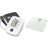 A&D Medical UA-611 Misuratore di Pressione Arteriosa da Braccio - Apparecchio Automatico + A&D Medical UC-502 - Bilancia da Bagno Digitale