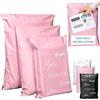 EMBALLAX - 60 Buste per Spedizioni Vinted CON TASCA PER BOLLETTINO - 3 Taglia M/L/XL- NON TRASPARENTI/ULTRA-RESISTENTI - Sacchetti Spedizione in Plastica - Pochette per Spedizioni Postali - Grazie