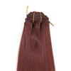 Wig Me Up - Clip In Set Completo 8 Pezzi Extensions Intera Testa Castano Rossiccio Castano Mogano Chiaro(35) Lunghezza 40 Cm Ex03-Ggo-35
