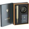 Prestigio Maggiore Cavatappi Elettrico per Vino il Regalo Perfetto per Gli Amanti del Vino Oro Ricco