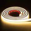 pcning Striscia LED COB Adesiva 1 Metro Luce Calda, 1M 15 Watt LED Strip Light IP67 Impermeabile con Spina 3000K Bianco Caldo (Bianco Caldo, 1)