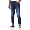 Replay Jeans da Uomo Anbass Slim Fit con Power Stretch, Blu (Dark Blue 007), 28W / 34L