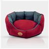 Dog Line Cuccia Leon in cotone bicolore per cani