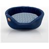 Dog Line Cuccia Andrea in tessuto denim per cani
