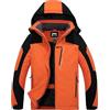 Skieer Giacca Outdoor Primaverile Giacca da Ciclismo Sport Cappotto da Escursionismo Outdoor Giacche da Running Impermeabile Uomo Nero & Bianco XL