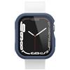 OtterBox Bumper OtterBox Eclipse con Protettore schermo in Vetro Temperato integrato per Apple Watch Series 9/8/7-45mm, antishock e cadute, protettivo per schermo e bordi dell' Apple Watch, Blu Scuro