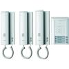 Schneider Electric Ritto 1841370 - Set completo di 3 citofoni Extravox, colore: Bianco