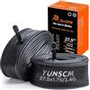 YunSCM 2PCS 45/62-584 27.5 pollice Camere d'aria 27.5x1.75/1.95/2.25/2.40 AV32mm valve Compatibile Ispessimento 27.5 pollice bike Camere d'aria 27.5X1.75 27.5X1.95 27.5X2.25 27.5X2.35 27.5X2.40