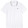 Lacoste Sport Contrast Accent Lightweight Short Sleeve Polo Shirt Bianco S Uomo