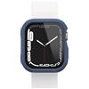 OtterBox Bumper OtterBox Eclipse con Protettore schermo in Vetro Temperato integrato per Apple Watch Series 9/8/7-41mm, antishock e cadute, protettivo per schermo e bordi dell' Apple Watch, Blu Scuro