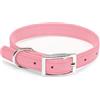 RECORD COLLARE CANE SIMILPELLE ROSA L 2,