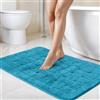 Emma Barclay Orkney - Tappetino da bagno Crosshatch (45 x 75 cm) (Aqua)