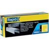 RAPID Punti galvanizzati - 13-6 - 6 mm - metallo - Rapid - conf. 5000 pezzi (unità vendita 1 pz.)