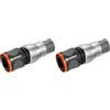 Gardena Raccordo per tubo Gardena Premium da 13 mm (1/2 pollice) - 15 mm (5/8 pollice), Adattatore per rubinetti, antigelo (18255-20)