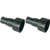 M&M's S&M 451515 - Raccordo filettato Femmina, 31,75 mm (1 1/4"), Uscita 32 mm e 25 mm (Confezione da 2)