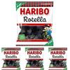Haribo Rotella, Caramelle Gommose, Gusto Liquirizia, Ideali per Feste e Dolci Momenti di Relax - 265gr (Confezione da 4)