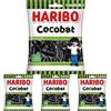 Haribo Cocobat, Caramelle Gommose Ripiene, Gusto Liquirizia, Ideali per Feste e Dolci Momenti di Relax - 175gr (Confezione da 4)