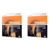 D'Addario Corde Chitarra Acustica | Corde per Chitarra Acustica | Corde Acustica | EJ10 Set Corde Acustica EJ 80/20 BRZ RND WND, 10-47 (Confezione da 2)