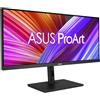 ASUS ProArt PA348CGV, Monitor Professionale 34", Ultra-wide QHD (3440x1440), USB-C, IPS, 120Hz, 98% DCI-P3, Precisione colore DeltaE < 2, FreeSync Premium Pro, Verificato Da Calman, Regolabile, Nero