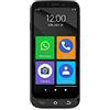 SPC ZEUS 4G + Custodia - Smartphone per anziani 4G, Easy Mode con Icone grandi, pulsante SOS, configurazione remota, pulsanti fisici e touch screen da 5,5", Android 11 Go, Nero, 16 ROM + 1 RAM