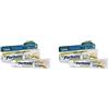 Forhans, Dentifricio Scudo Naturale, Dentifricio in Gel con Lattoferrina, Azione Protettiva, Antibatterica, per Igiene Orale, Protezione Naturale, 75 ml (Confezione da 2)
