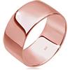 Elli Anello da donna Stacking Basic in argento Sterling 925, 12, sfaccettature, Senza