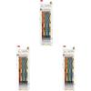 Maped - 6 matite grafite Black'Peps Harry Potter HB con gomma - Matite per scrittura Harry Potter - Set di 18 matite da disegno