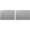 PME CCO900 Vassoio Sottotorta Rettangolare, Argento, 17 x 13-inch (Confezione da 2)