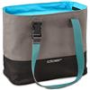Cloer 810-13 - Borsa Termica Lunch Care System, Borsa per Il Pranzo Fino a 3 contenitori per Il Pranzo, Funzione Isolante, Logo Riflettente, Poliestere, Blu, 9 Litri
