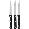 Gimel 518008 Coltello, Acciaio Inossidabile, Nero, 7 x 1,17 X 22 cm