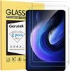 Gerutek 2 pezzi Pellicola Protettiva per Xiaomi Pad 6, Vetro Temperato 9H Ultra Trasparente Anti-Graffio Bubble-Free per Pad 6 Pro 11 Pollici 2023
