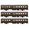 RIVAROSSI HR4369 Set 3 Corbellini 2 assi, terza classe, castano/isabella FS