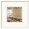 walther design cornice bianco polare 15 x 15 cm Peppers Cornice in legno BP150V