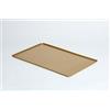 Gastronorm Europe GEL VSS43 Vassoio rettangolare in alluminio 400x300x10mm color oro