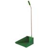 Adatto-M T718378 Paletta alza immondizia con manico in acciaio colorata VERDE (confezione da 12 pezzi)