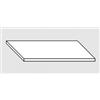 InoxLaser Arredo 34760.18 Piano inox senza alzatina past cm 180x120x5h
